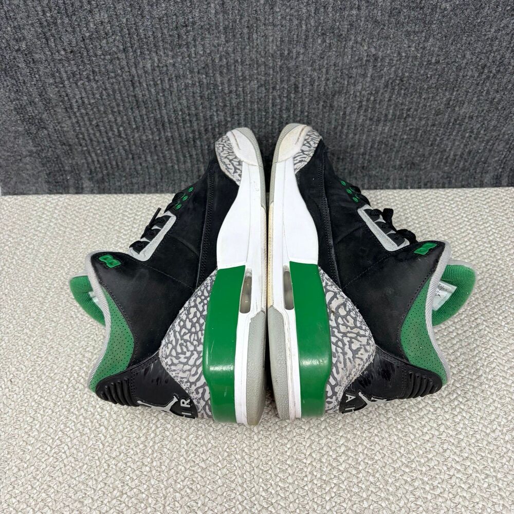 Nike Air Jordan 3 Retro Pine Green Black Shoes 2021 Men’s Size 10 CT8532-030 - Picture 5 of 8